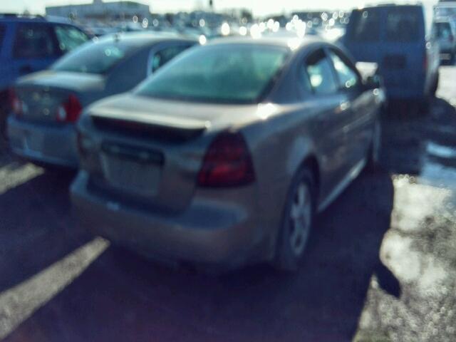 2G2WP552X61200978 - 2006 PONTIAC GRAND PRIX BEIGE photo 4