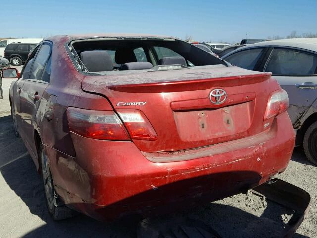 4T1BE46K59U400180 - 2009 TOYOTA CAMRY BASE RED photo 9