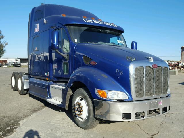 1XP7DB9X96D639248 - 2006 PETERBILT 387 BLUE photo 1