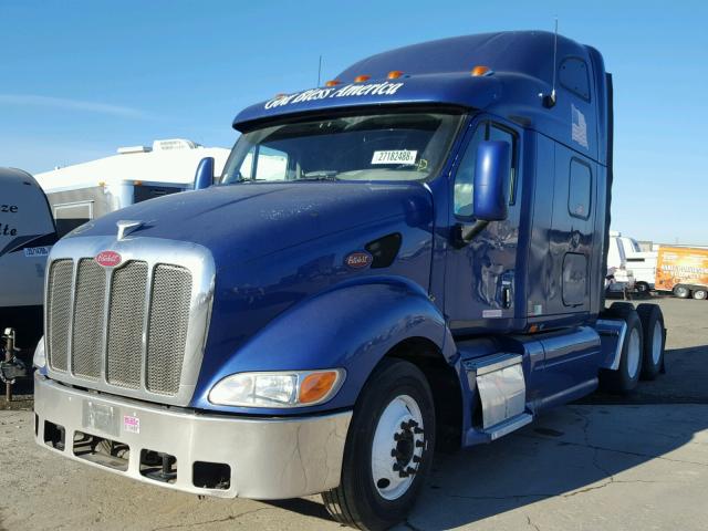 1XP7DB9X96D639248 - 2006 PETERBILT 387 BLUE photo 2