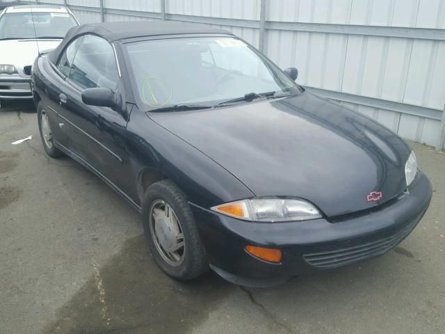 4G1JF32T4VB108197 - 1997 CHEVROLET CAVALIER L BLACK photo 1