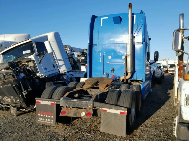 1XP7DB9X36D640542 - 2006 PETERBILT 387 BLUE photo 4