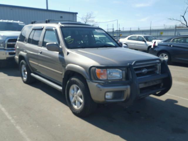 JN8DR09Y01W603159 - 2001 NISSAN PATHFINDER TAN photo 1