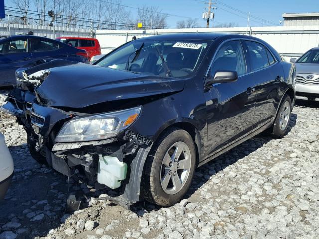 1G11B5SAXDF141638 - 2013 CHEVROLET MALIBU LS 黑色 照片 2