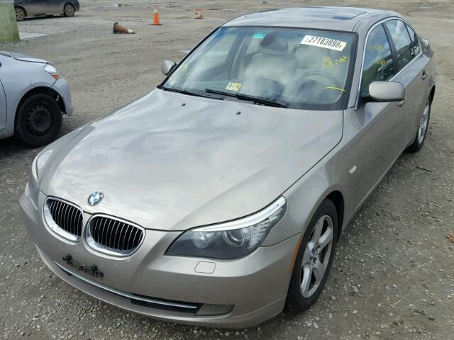 WBANV93558CZ65785 - 2008 BMW 535 XI TAN photo 2