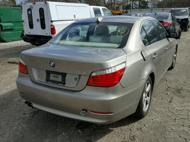 WBANV93558CZ65785 - 2008 BMW 535 XI TAN photo 4