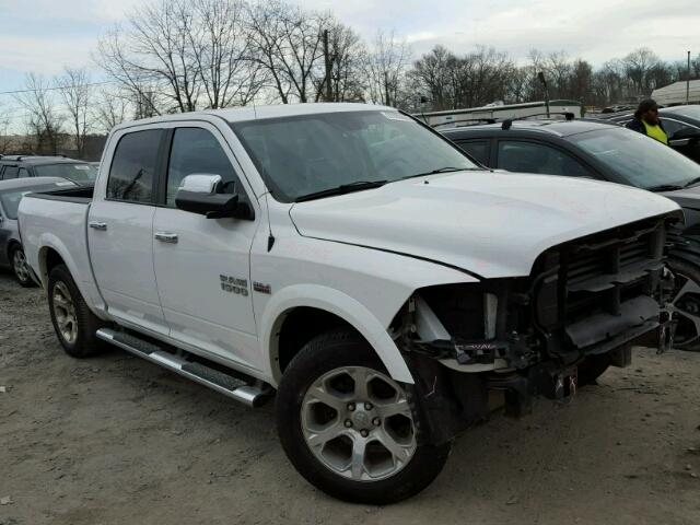 1C6RR7NT9ES387983 - 2014 RAM 1500 LARAM WHITE photo 1