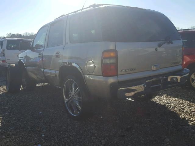 1GNEC13T4YJ172134 - 2000 CHEVROLET TAHOE C150 TAN photo 3