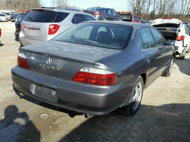 19UUA566X3A048838 - 2003 ACURA 3.2TL GRAY photo 4