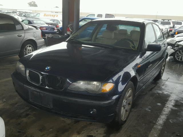 WBAAZ33493PH33072 - 2003 BMW 325 I BLUE photo 2