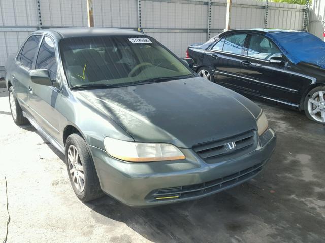 JHMCG56422C024073 - 2002 HONDA ACCORD LX GREEN photo 1