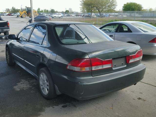 JHMCG56422C024073 - 2002 HONDA ACCORD LX GREEN photo 3