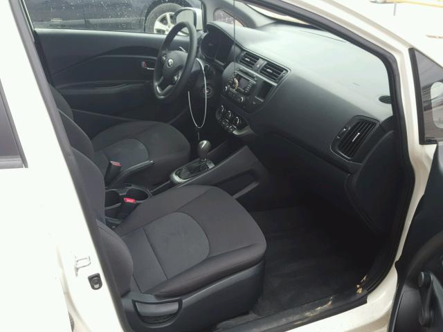 KNADM4A30D6282291 - 2013 KIA RIO LX Սպիտակ լուսանկար 5