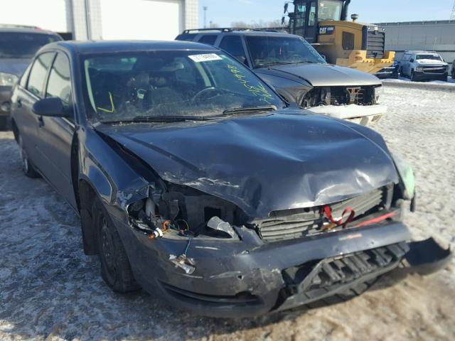 2G1WT58K989274005 - 2008 CHEVROLET IMPALA LT GRAY photo 1