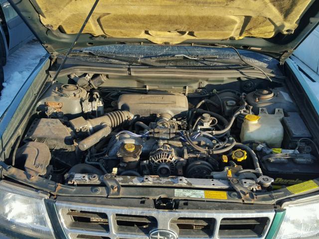 JF1SF6559WH712652 - 1998 SUBARU FORESTER S Yaşıl foto 7