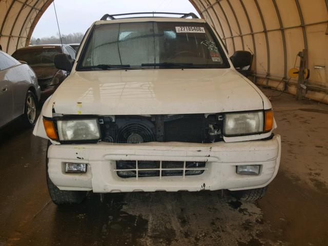 4S2CK58W9W4371595 - 1998 ISUZU RODEO S WHITE photo 9