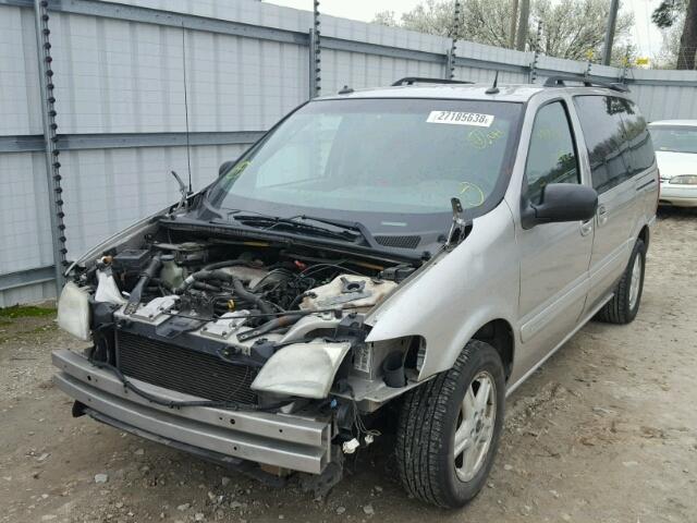 1GNDX13E14D244739 - 2004 CHEVROLET VENTURE LU SILVER photo 2