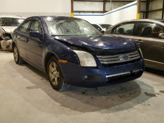 3FAFP07Z56R192881 - 2006 FORD FUSION SE BLUE photo 1