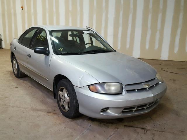 1G1JC52F847239473 - 2004 CHEVROLET CAVALIER SILVER photo 1