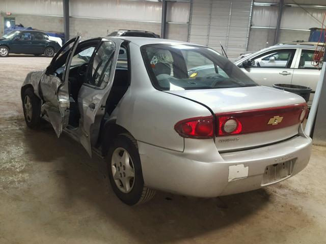 1G1JC52F847239473 - 2004 CHEVROLET CAVALIER SILVER photo 3