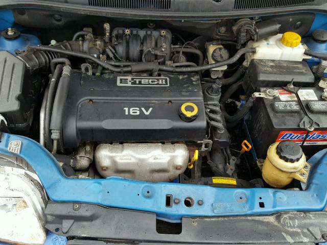 KL1TD66638B073239 - 2008 CHEVROLET AVEO BASE Mavi foto 7