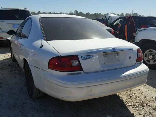 1MEFM50U23A618982 - 2003 MERCURY SABLE GS WHITE photo 3