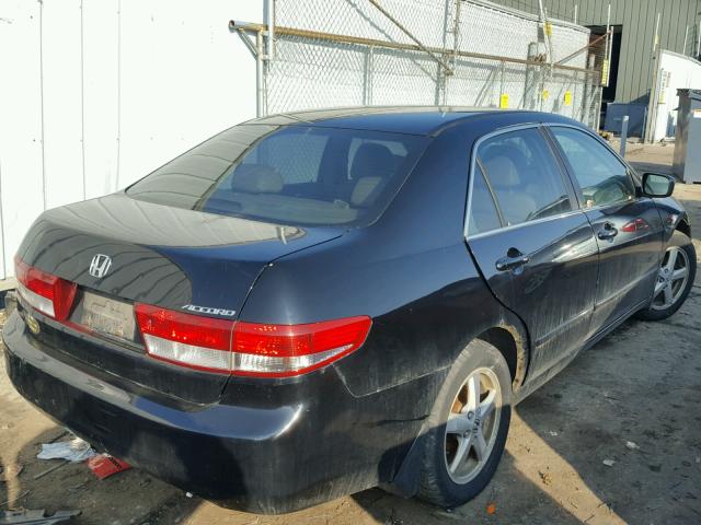 1HGCM56643A092997 - 2003 HONDA ACCORD EX BLACK photo 4