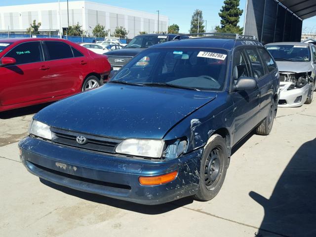 JT2AE09V5R0047096 - 1994 TOYOTA COROLLA BA GREEN photo 2