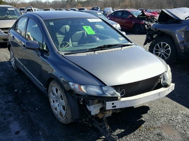 2HGFA16529H368108 - 2009 HONDA CIVIC LX CHARCOAL photo 1