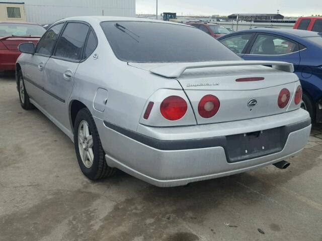 2G1WH52K139252924 - 2003 CHEVROLET IMPALA LS SILVER photo 3