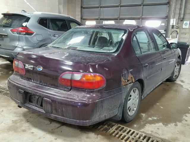 1G1ND52MXW6111676 - 1998 CHEVROLET MALIBU PURPLE photo 4