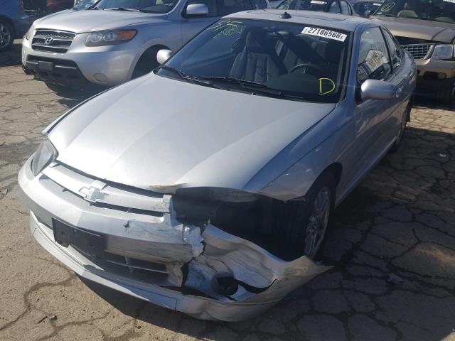 1G1JH12F857179318 - 2005 CHEVROLET CAVALIER L SILVER photo 2