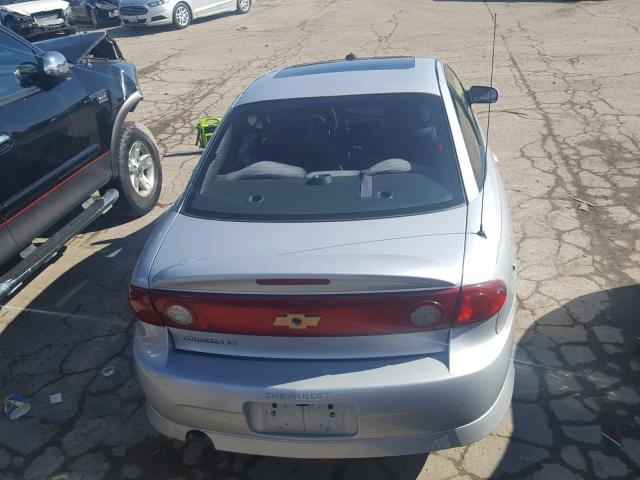 1G1JH12F857179318 - 2005 CHEVROLET CAVALIER L SILVER photo 9