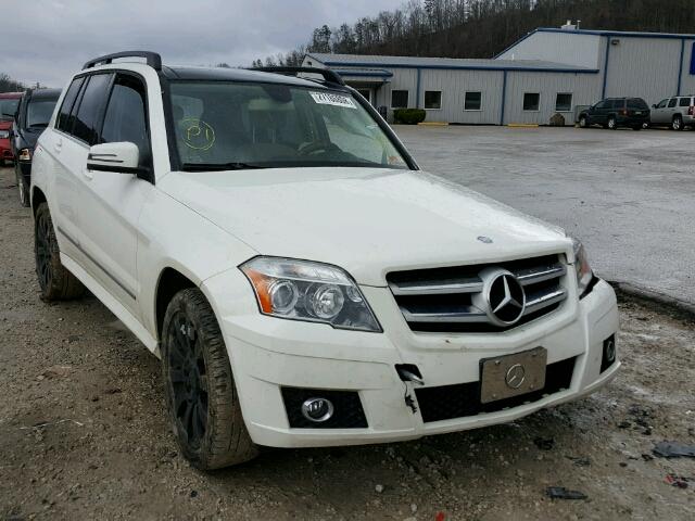 WDCGG8HB0CF750573 - 2012 MERCEDES-BENZ GLK 350 4M WHITE photo 1