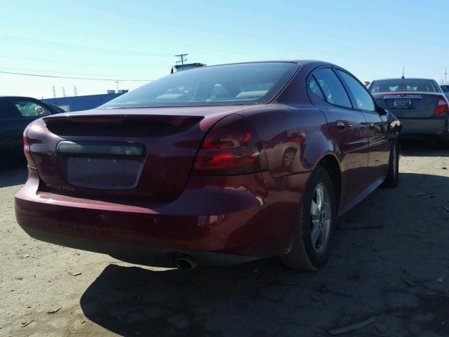 2G2WP522951197591 - 2005 PONTIAC GRAND PRIX Qırmızı foto 4