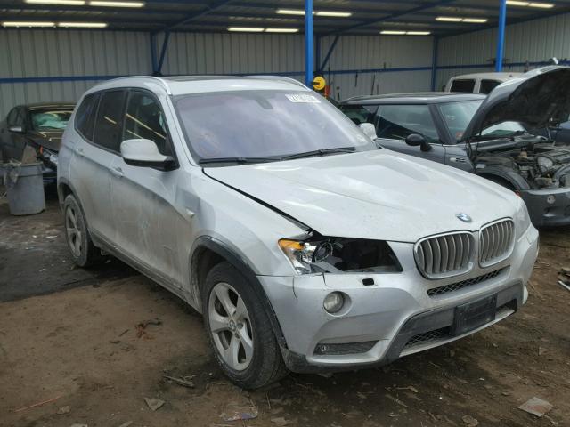 5UXWX5C55BL704494 - 2011 BMW X3 XDRIVE2 ვერცხლისფერი ფოტო 1