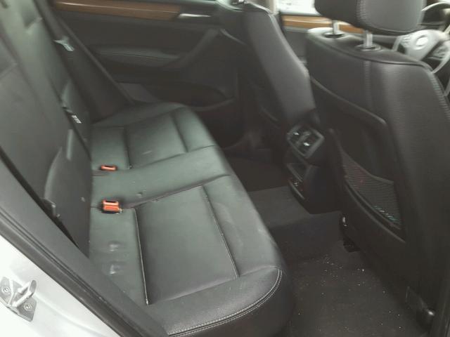 5UXWX5C55BL704494 - 2011 BMW X3 XDRIVE2 ვერცხლისფერი ფოტო 6