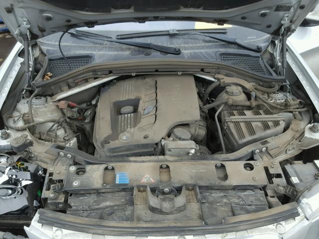 5UXWX5C55BL704494 - 2011 BMW X3 XDRIVE2 SILVER photo 7