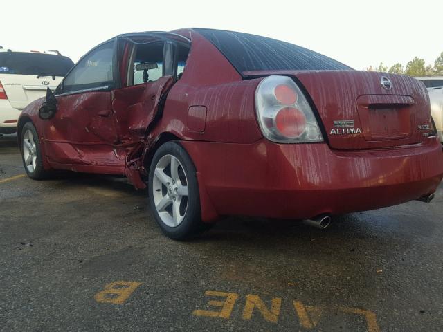 1N4BL11D26N374215 - 2006 NISSAN ALTIMA SE RED photo 3