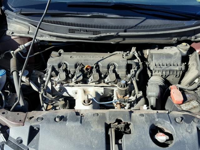 19XFB2F87DE090225 - 2013 HONDA CIVIC EX ბურგუნდია ფოტო 7