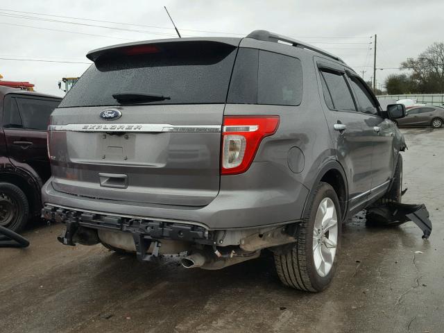 1FMHK7D8XBGA67748 - 2011 FORD EXPLORER X CHARCOAL photo 4