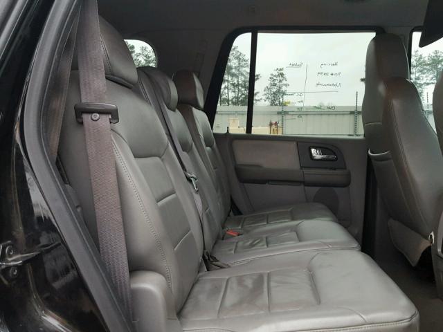 1FMPU15556LA69850 - 2006 FORD EXPEDITION BLACK photo 6