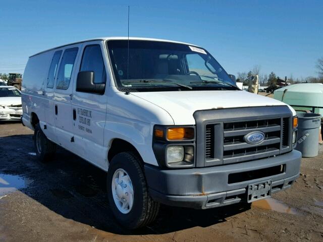 1FTSS3EL0BDB33263 - 2011 FORD ECONOLINE WHITE photo 1