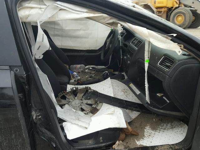 3VW2K7AJ5EM369666 - 2014 VOLKSWAGEN JETTA BASE 黑色 照片 5