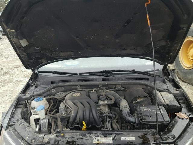 3VW2K7AJ5EM369666 - 2014 VOLKSWAGEN JETTA BASE 黑色 照片 7