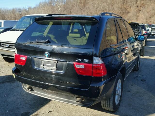 5UXFA13516LY41545 - 2006 BMW X5 3.0I BLACK photo 4