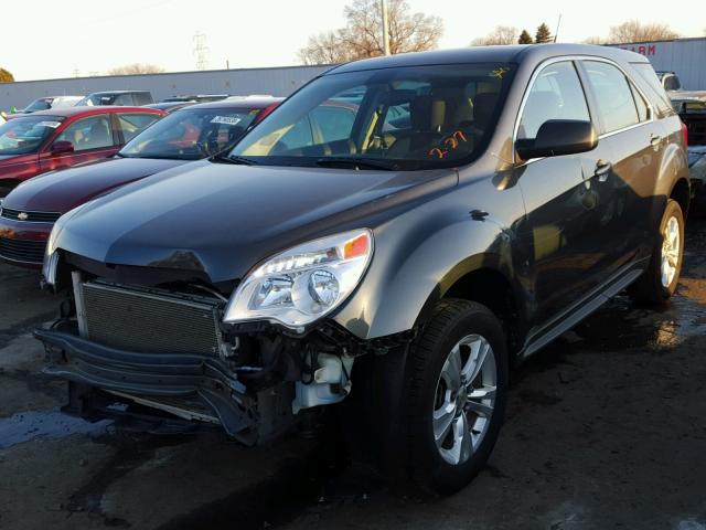 2CNALBEC2B6362234 - 2011 CHEVROLET EQUINOX LS GRAY photo 2