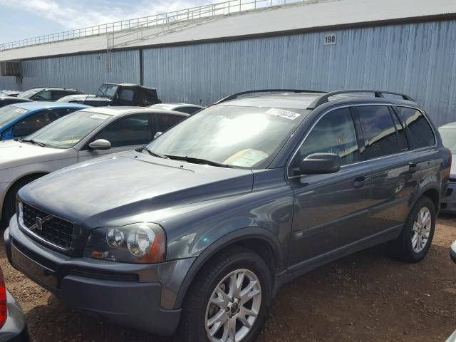 YV4CZ592861250882 - 2006 VOLVO XC90 GRAY photo 2