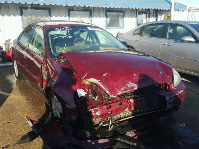 1FAFP53U16A172600 - 2006 FORD TAURUS SE MAROON photo 1