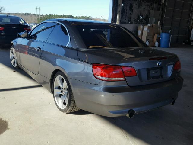 WBAWL73527PX43100 - 2007 BMW 335 I SILVER photo 3